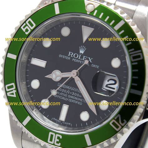 Submariner Ghiera Verde 50th Anniversary 40mm 